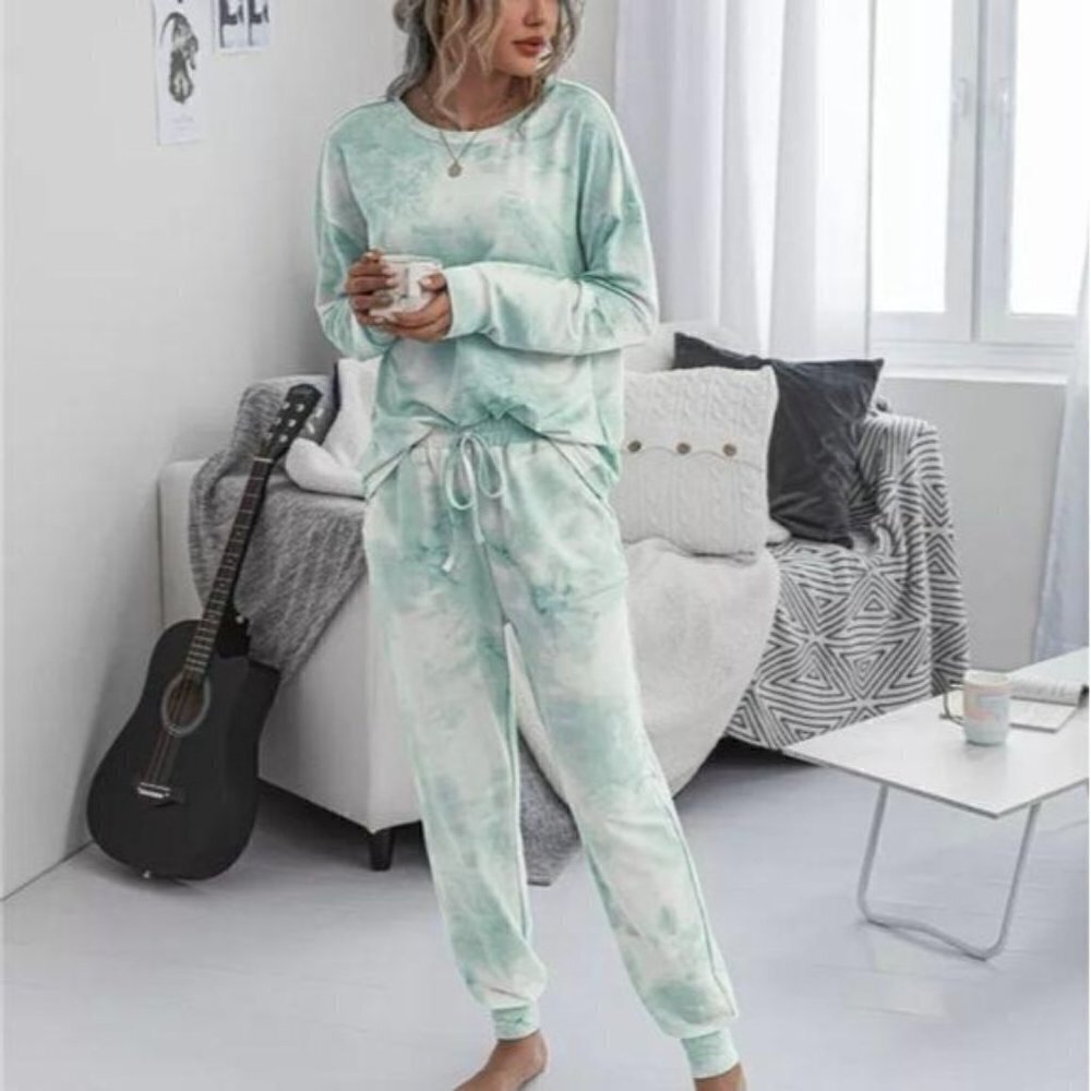 Green Loungewear Set